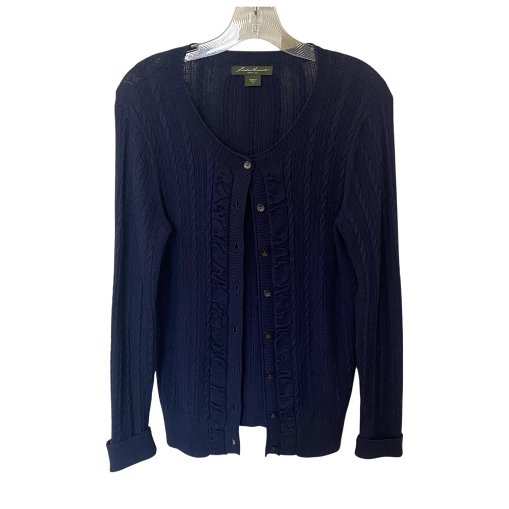 Eddie Bauer Cotton Blend Knit Sweater